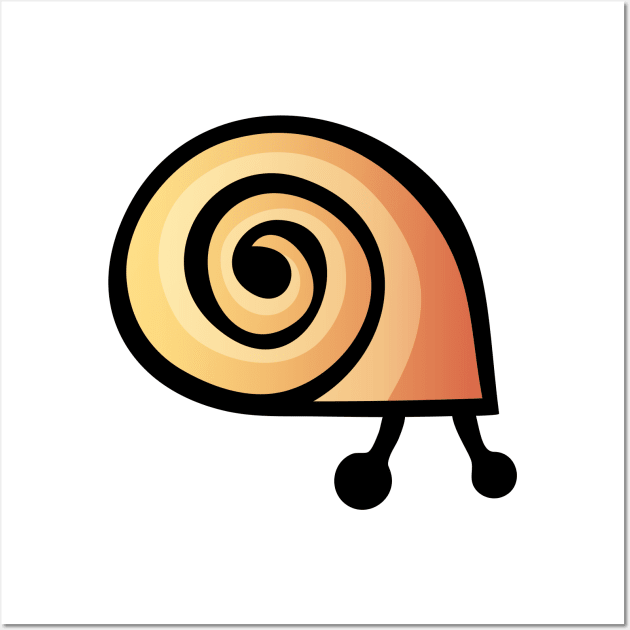 Snail Home Wall Art by majoihart